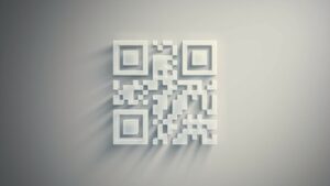 white qr code